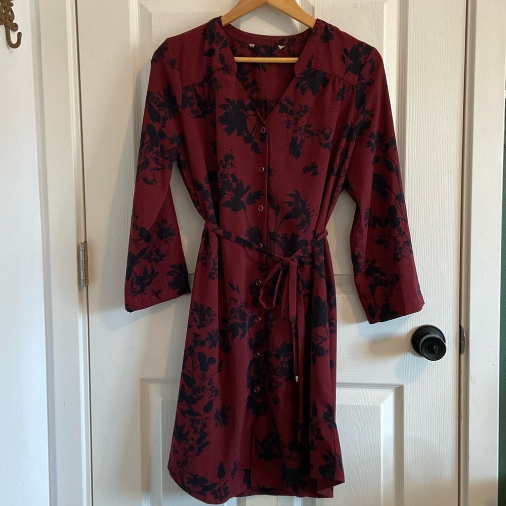 41 Hawthorn floral dress with matching belt